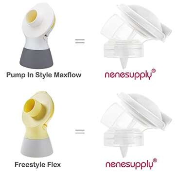Nenesupply Connectors for Medela Pumps - Perfect Fit
