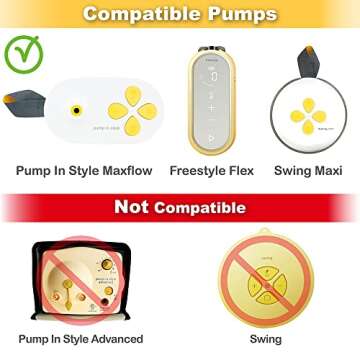 Nenesupply Connectors for Medela Pumps - Perfect Fit