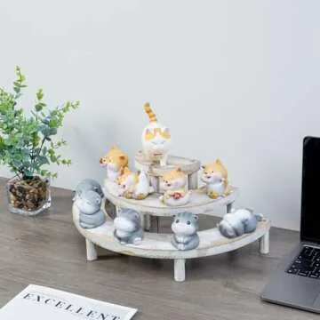 Wooden Display Stand Riser for Perfume and Cupcakes