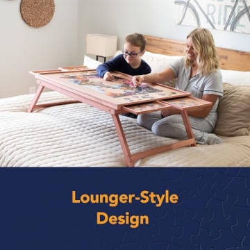 Bits and Pieces 1000 pc Puzzle Table with Cover and Storage