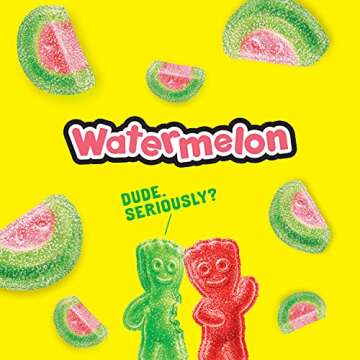 SOUR PATCH KIDS Watermelon Soft & Chewy Candy, Valentines Day Candy, 12 - 3.5 oz Boxes