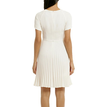 Shop WOOSEA Elegant Pleated Cocktail Dress for Women