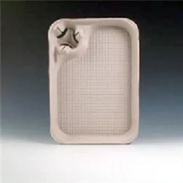 Molded Fiber Food/Seafood/Crawfish Tray with Cup Carrier - CASE of 200 with FDL Party Picks