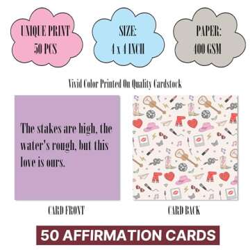 GiftsFarm Taylor Affirmation Cards for Music Lovers