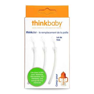 Thinkbaby Thinkster Replacement Straws (3 count)