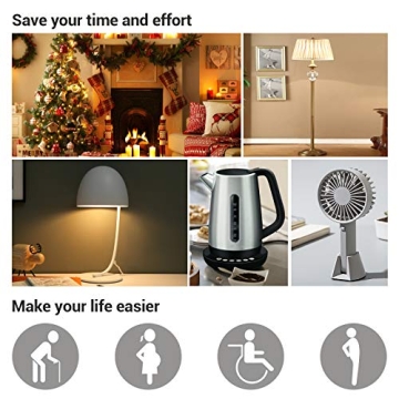 DEWENWILS Remote Control Outlet Plug Kit – Easy and Compact