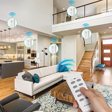 DEWENWILS Remote Control Outlet Plug Kit – Easy and Compact