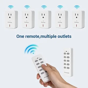 DEWENWILS Remote Control Outlet Plug Kit – Easy and Compact