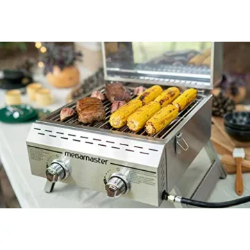 Megamaster Premium 2-Burner Grill for Outdoor Cooking