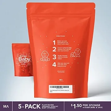 Konjac Baby Bath Sponges - Cute Shapes for Kids