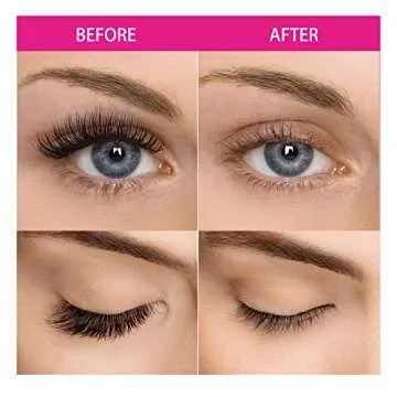 CALAILIS Lash Glue Remover, Eyelash Remover for Lash Extensions Lash Adhesive Remover Eyelash Glue Remover for False Eyelashes, Gentle Soothing Non-Irritating Eye Cleanser, Oil, 5g