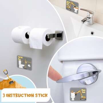 WERNNSAI Potty Training Chart - Construction Toilet Training Reward Chart with 270 Potty Training Stickers Crown Sticker Chart for Girls Toddler Kids Potty Training for Ideal Gift Birthday