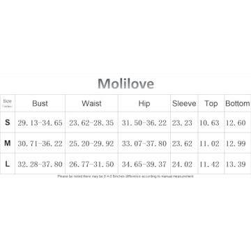 Molilove Women’s Stylish 2 Piece Sweater Sets