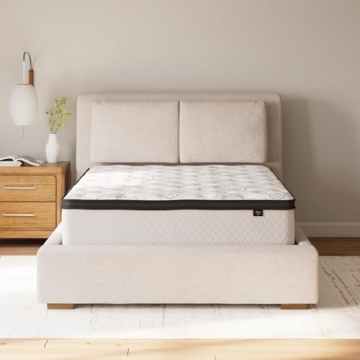 Ashley Queen Size 12 Inch Hybrid Mattress with Cooling Gel
