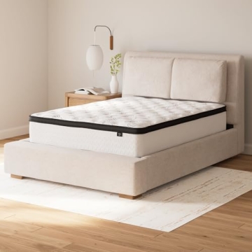 Ashley Queen Size 12 Inch Hybrid Mattress with Cooling Gel