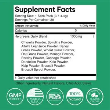 MIXHERS Hergreens - Greens & Veggie Powder - Made from Whole Foods - with Digestive Enzymes & Kale - Nutrition Designed for Women - Support Heart & Liver - 30 Drink Packets - Variety Pack