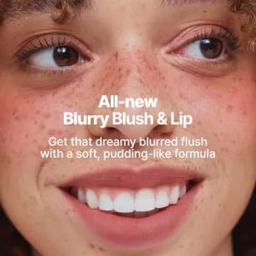 fwee Blurry Pudding Pot | Airbrushed Blush & Lip, Buildable Pigment, Long-lasting, Lightweight, Easy to Blend, Natural Soft Matte Finish - My (Peachy Nude) | 0.17 oz