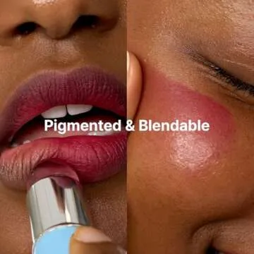 fwee Blurry Pudding Pot | Airbrushed Blush & Lip, Buildable Pigment, Long-lasting, Lightweight, Easy to Blend, Natural Soft Matte Finish - My (Peachy Nude) | 0.17 oz