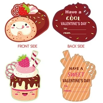 Konsait 32 Adorable Valentine's Day Cards for Kids