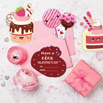 Konsait 32 Adorable Valentine's Day Cards for Kids