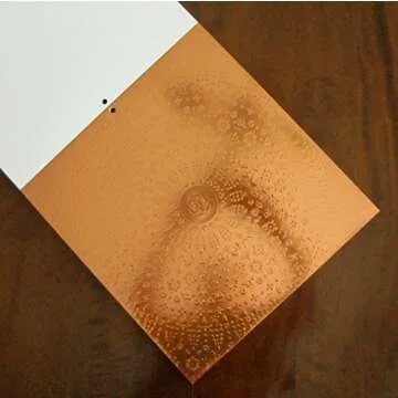 Premium Copper Cardstock for Scrapbooking and Crafts