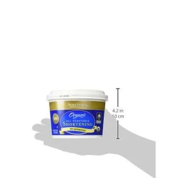 Spectrum Organic All Vegetable Shortening, 24 oz, Pack of 2