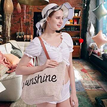 Stylish Autumrchids Beach Tote Bag for All Occasions