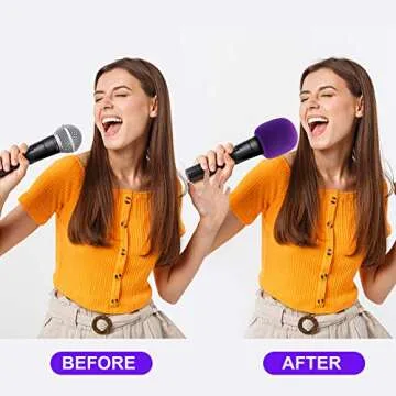 Colorful Microphone Covers for Enhanced Audio Experience