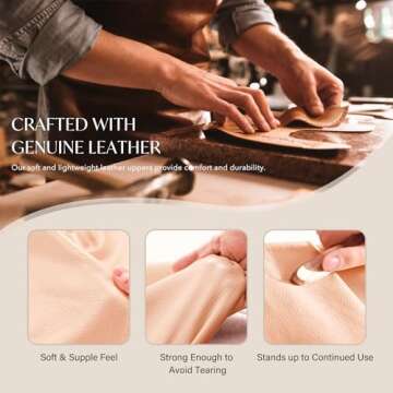 Stelle Genuine Leather Ballet Shoes for Kids and Toddlers