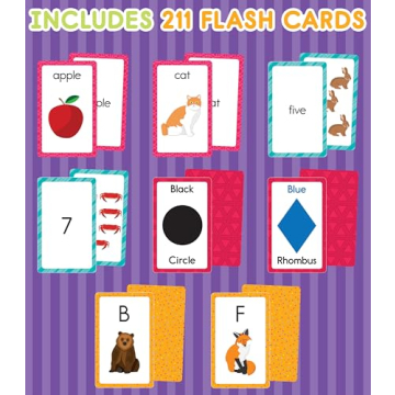 Carson Dellosa Toddler Flash Cards 4 Pack: Fun Learning Activities