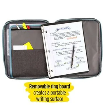 Five Star Zipper Binder - 1 Inch, Compact with Dividers