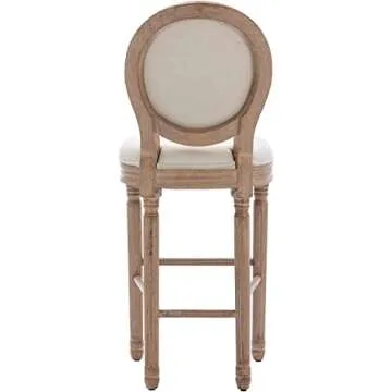 Elegant Virabit Counter Height Chairs Set of 4