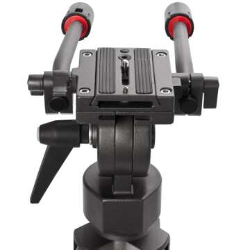 Ravelli AVT 67" Video Camera Tripod - Stable & Versatile