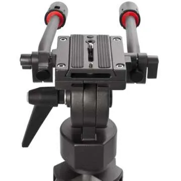 Ravelli AVT 67" Video Camera Tripod - Stable & Versatile