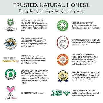 HonestBaby Family Matching Organic Cotton Pajamas for All