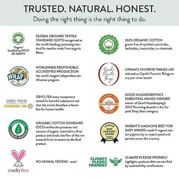 HonestBaby Family Matching Organic Cotton Pajamas for All