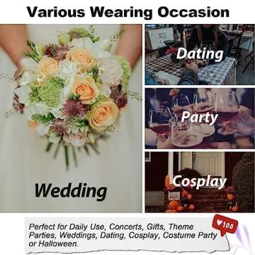 Stylish EMMOR Black Long Curly Wig for Women