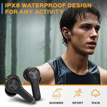 Treblab WX8 Wireless Earbuds - Premium Sound & Comfort
