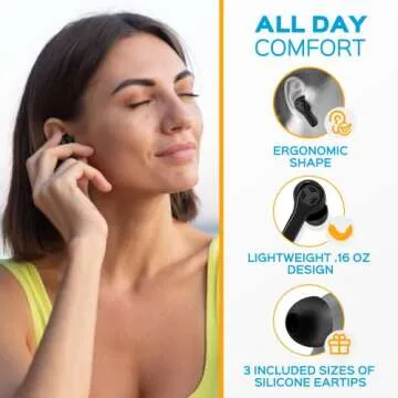 Treblab WX8 Wireless Earbuds - Premium Sound & Comfort