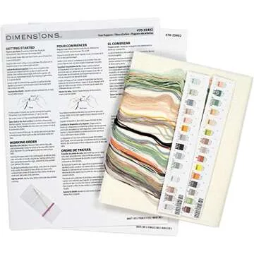 Songbird Tree Toppers Cross Stitch Kit Perfect for Home Decor