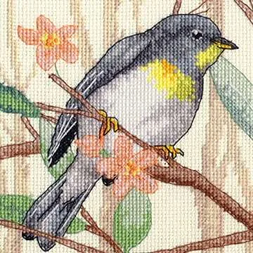 Songbird Tree Toppers Cross Stitch Kit Perfect for Home Decor