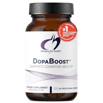 Designs for Health DopaBoost - Cognitive + Mood Support - Acetyl-L-Tyrosine, Mucuna Extract, Vitamin...
