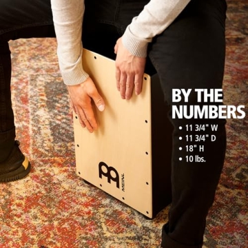 Meinl Cajon Box Drum - Premium Sound in a Compact Design