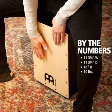 Meinl Cajon Box Drum - Premium Sound in a Compact Design