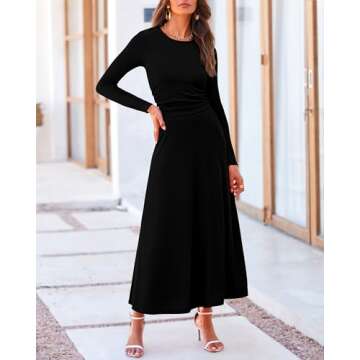 BTFBM Two Piece Skirt Sets For Women 2024 Trendy Fall Outfits Ribbed Knit Long Sleeve Crop Top Flowy...