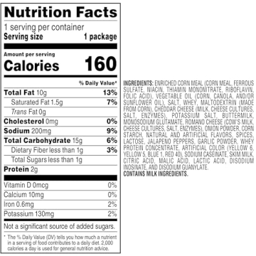 Cheetos Cheddar Jalapeno Snacks - 40 Pack