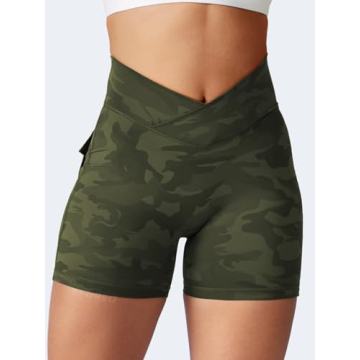 YEOREO Scrunch Workout Shorts for Stylish Activewear