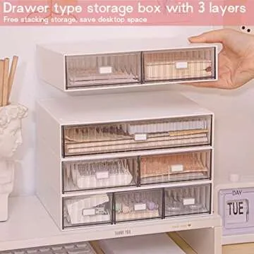 Effortless Organization: 3 Tier Desk Storage Solution