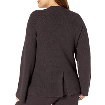 The Drop Alice Ribbed Pullover Sweater - Cozy Chic Style
