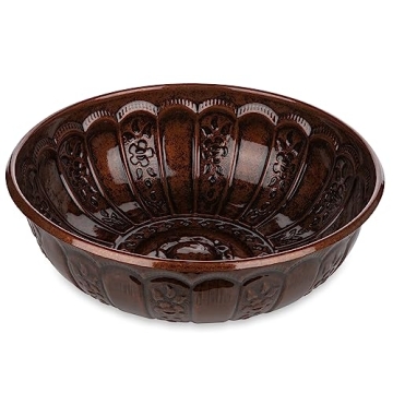 Alisveristime Hammam Bath Bowl - 7.87" Stylish Metal Bowl